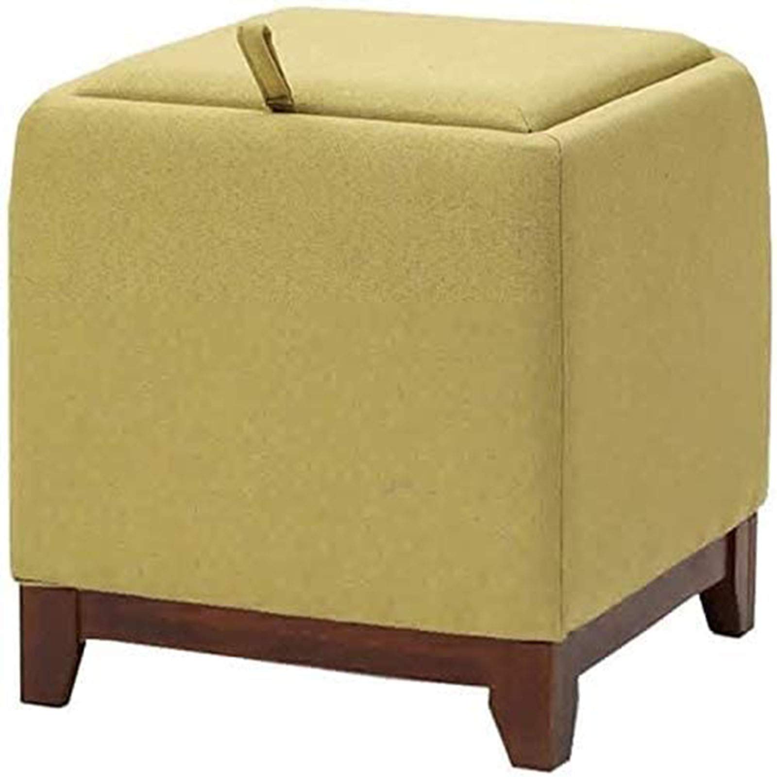 Pouf table basse gris et vert pour un salon chaleureux