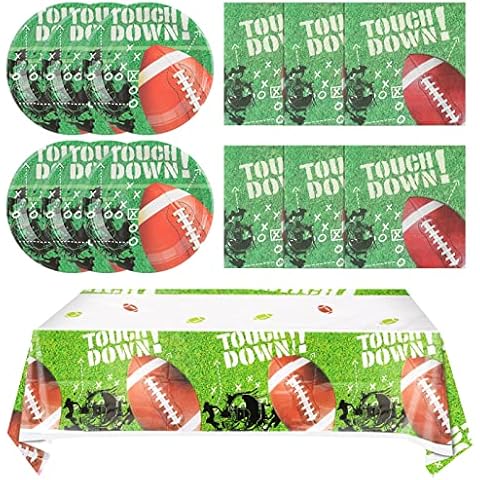41PCS Football Theme Party Supplies Set Cover