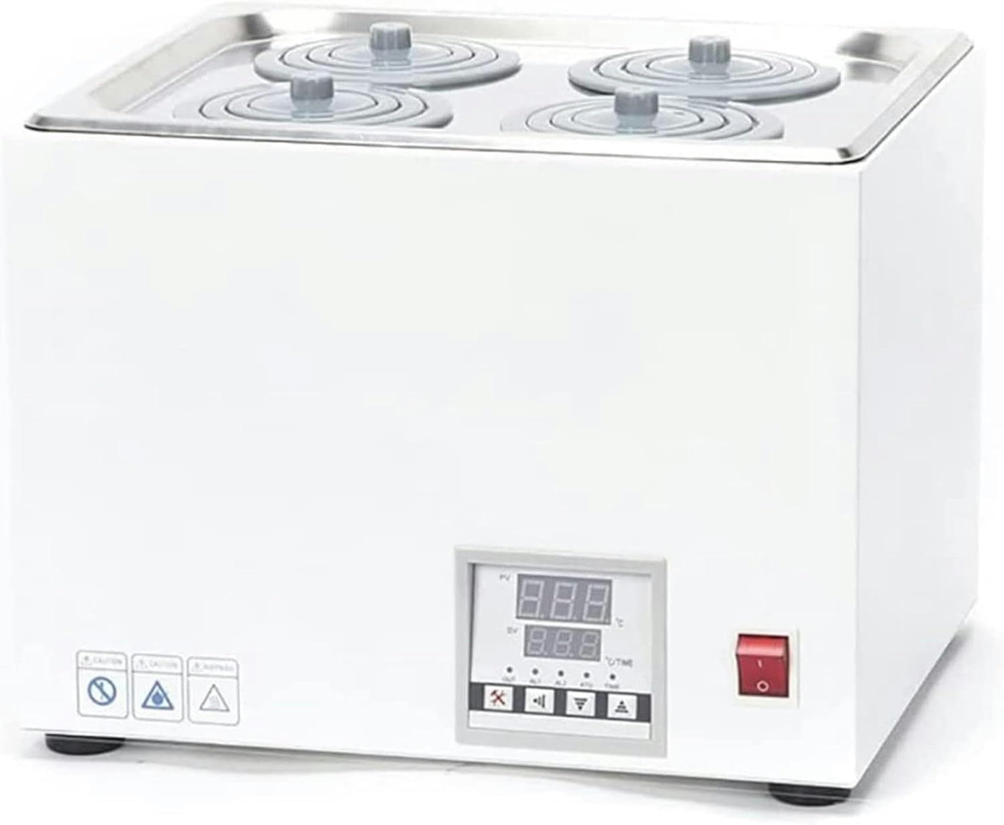 Bain d'eau thermostatique de précision RT 5 à 100 °C durable