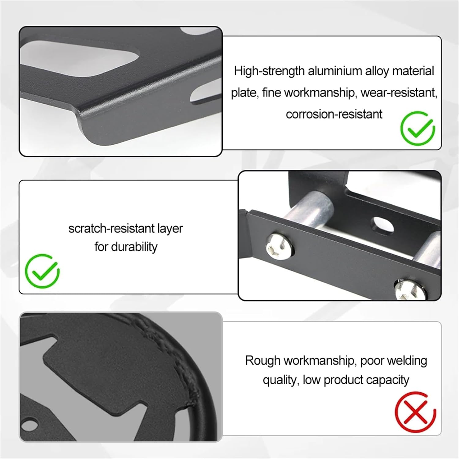 Replacement Mortorcycle Rear Rack Luggage for Surron Light Bee X Segway X160 X260 Electric Dirt Bike Carrier Saddlebag Support Racks