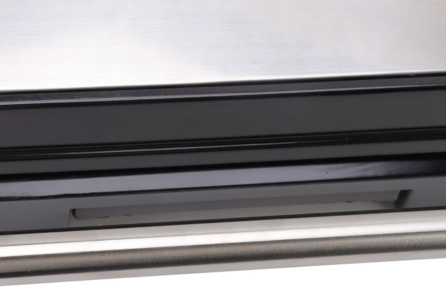 Yctze Panini Press Grill, 850W Double Sided Heating Nonstick Breakfast Stainless Steel Maker for Apartment Reataurant US 110V