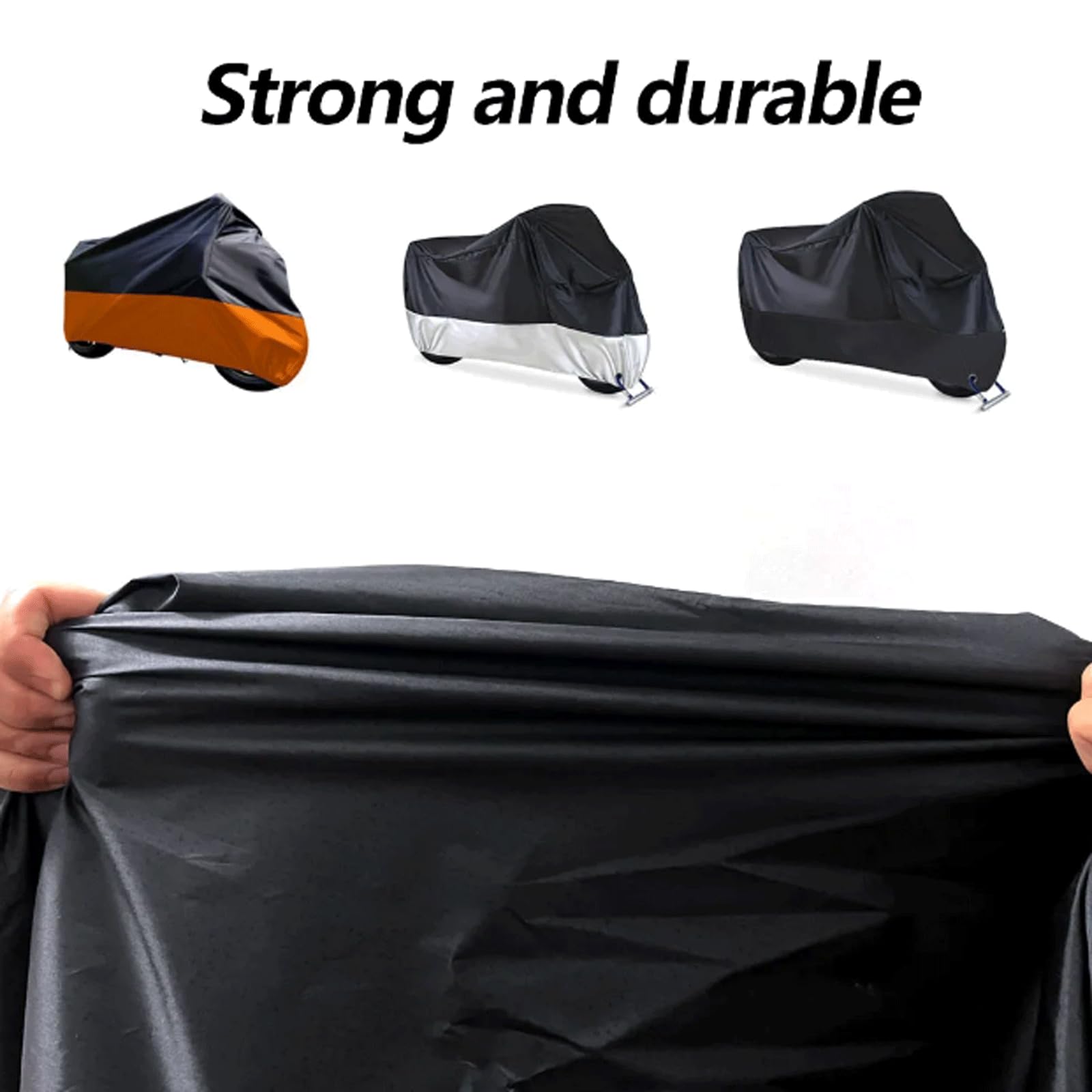 Housse de vélo Housse de Protection pour Moto d'extérieur, imperméable, Premium, étanche à la Pluie, à la poussière et au Soleil Housses de vélo