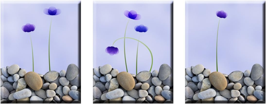 ASIA MODERN ABSTRACT WALL ART PAINTING ON CANVAS NEW Style ! (NO FRAME）Stone flower