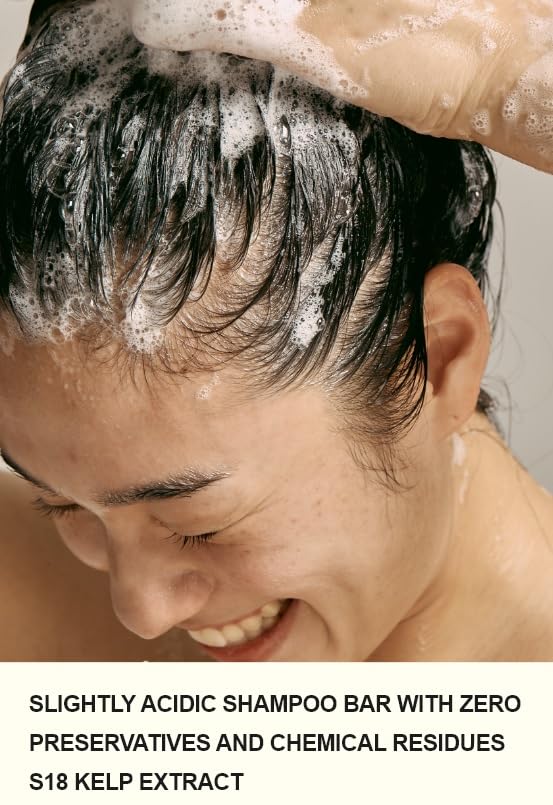 Miniatura 3 de TOUN28 Barra de champú voluminizante natural para el crecimiento del cabello, fortalecimiento y engrosamiento, barra de champú sólido para todo tipo