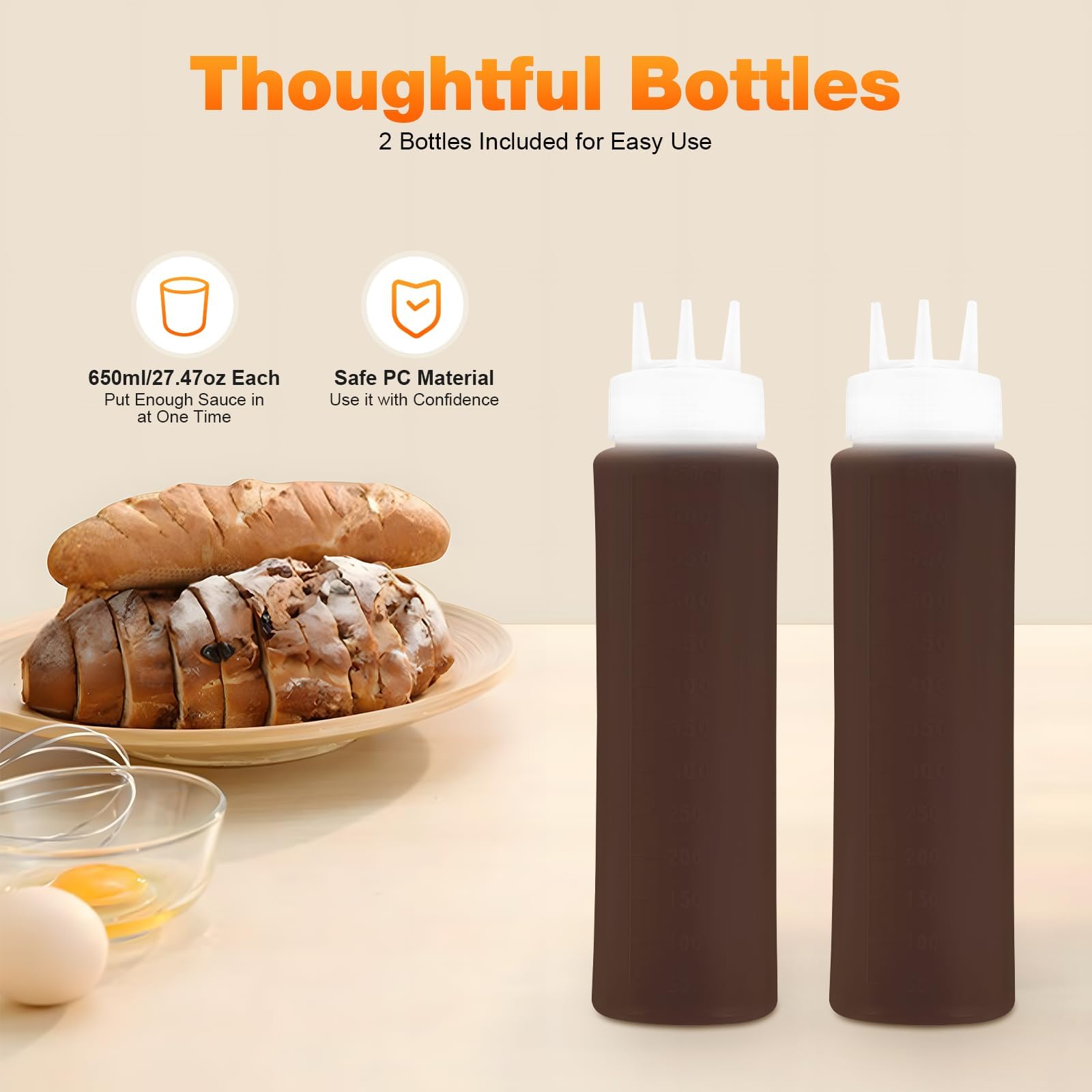 Dispensador eléctrico comercial de salsa, calentador de alimentos de acero inoxidable con temperatura ajustable de 30 a 85 °C, para queso nacho, dulce caliente, caramelo, 4 botellas