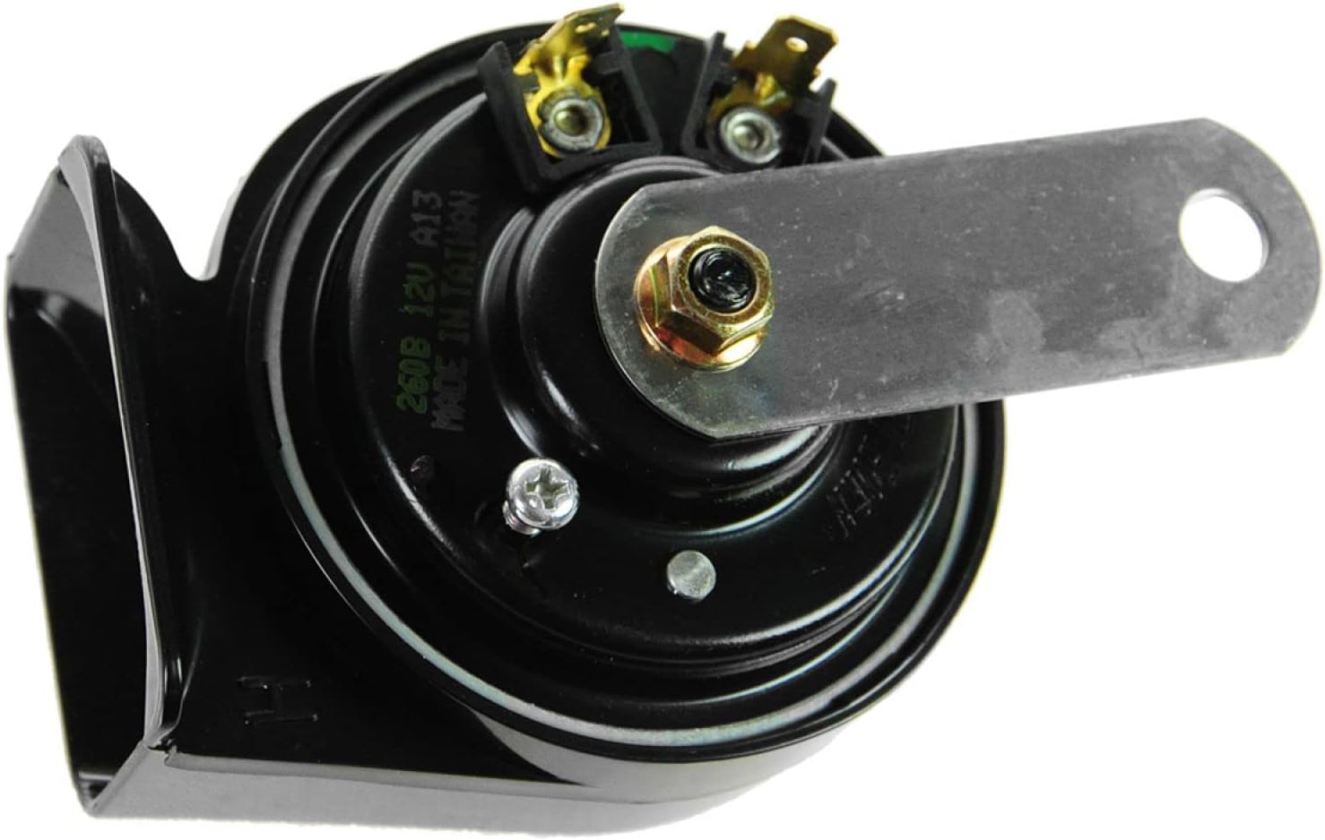 TRQ Horn High and Low Tone Compatible with 75-02 Ford F-150 71-01 Chevrolet Camaro 83-02 Toyota Camry 75-02 Honda Civic 82-02 Nissan Maxima 97-01 Jeep Wrangler 94-02 Dodge Ram 1500 92-02 GMC Yukon