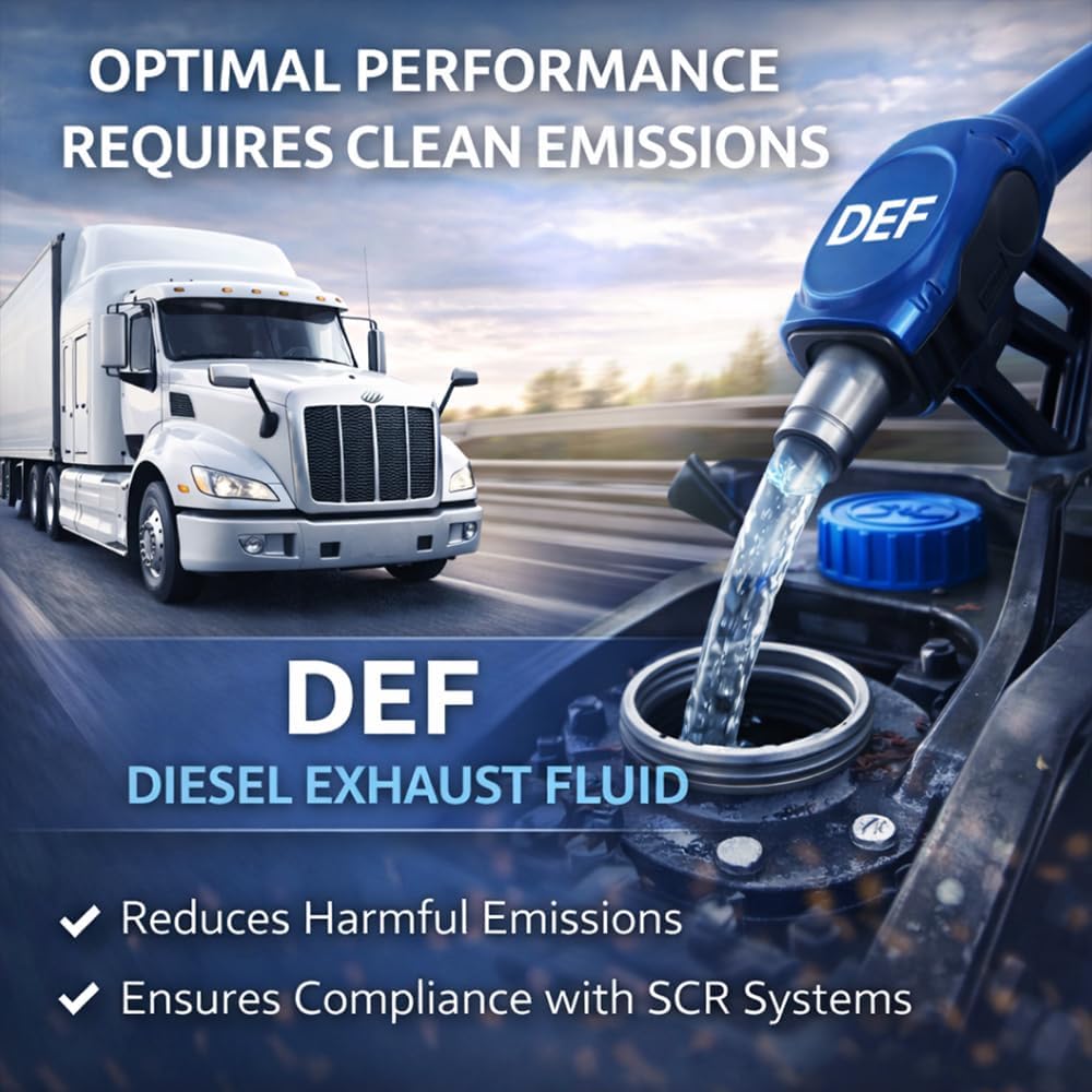 DEF Diesel Exhaust Fluid (80 Pack) - 2.5 Gallon, 200 Gallons Total