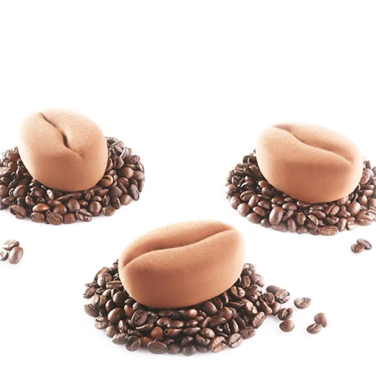 Caramelle caffè in silicone flessibile, 12 consecutive coffe