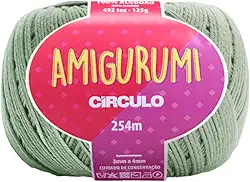 Fio Amigurumi Linha Novelo 254m 125g 5745 EUCALIPTO