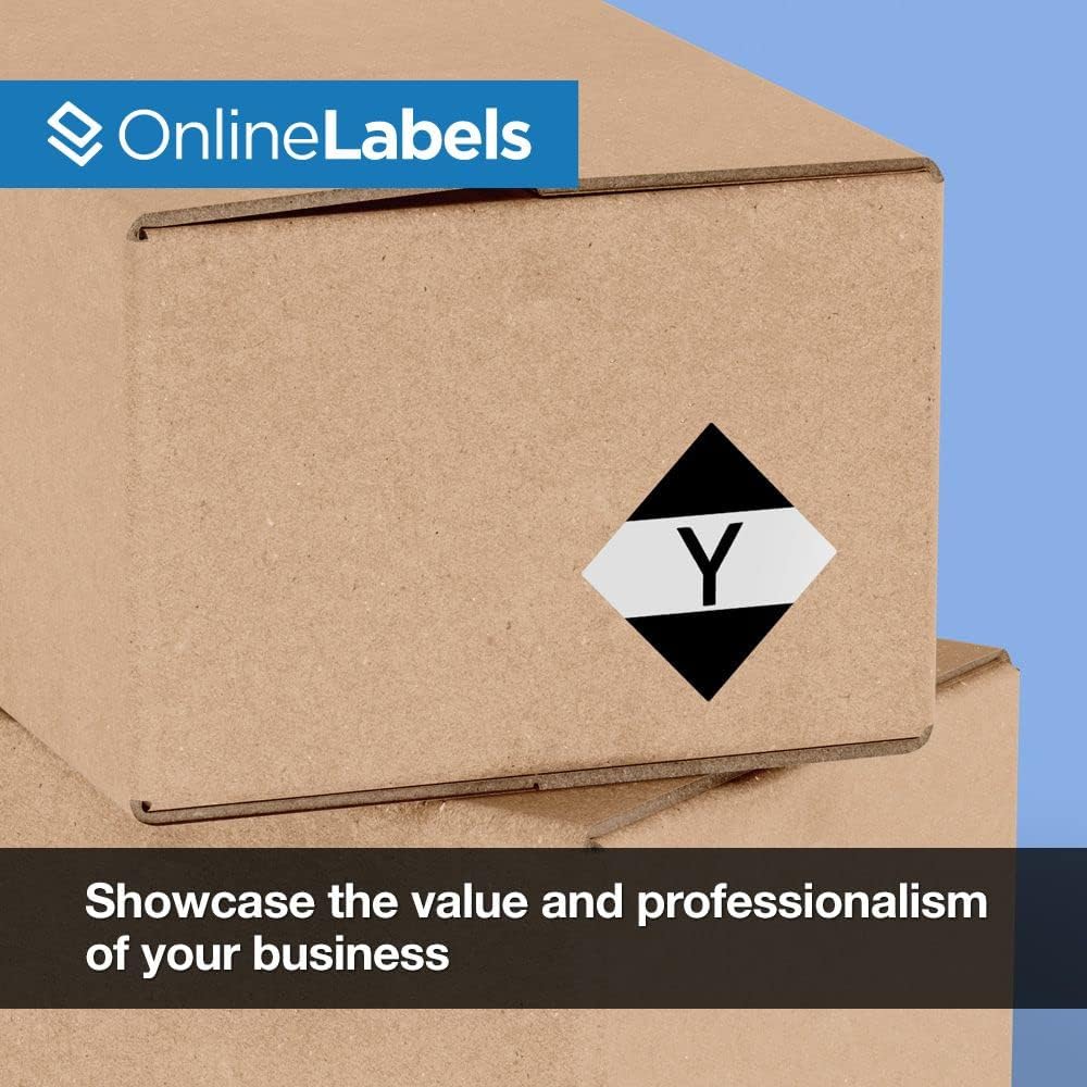 4 x 4 Square Label - Pack of 1,000 Labels, 250 Sheets - Inkjet/Laser Printer - Online Labels
