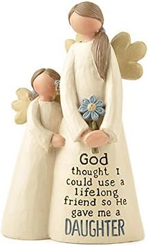 Blossom Bucket Daughter Angel w/Child