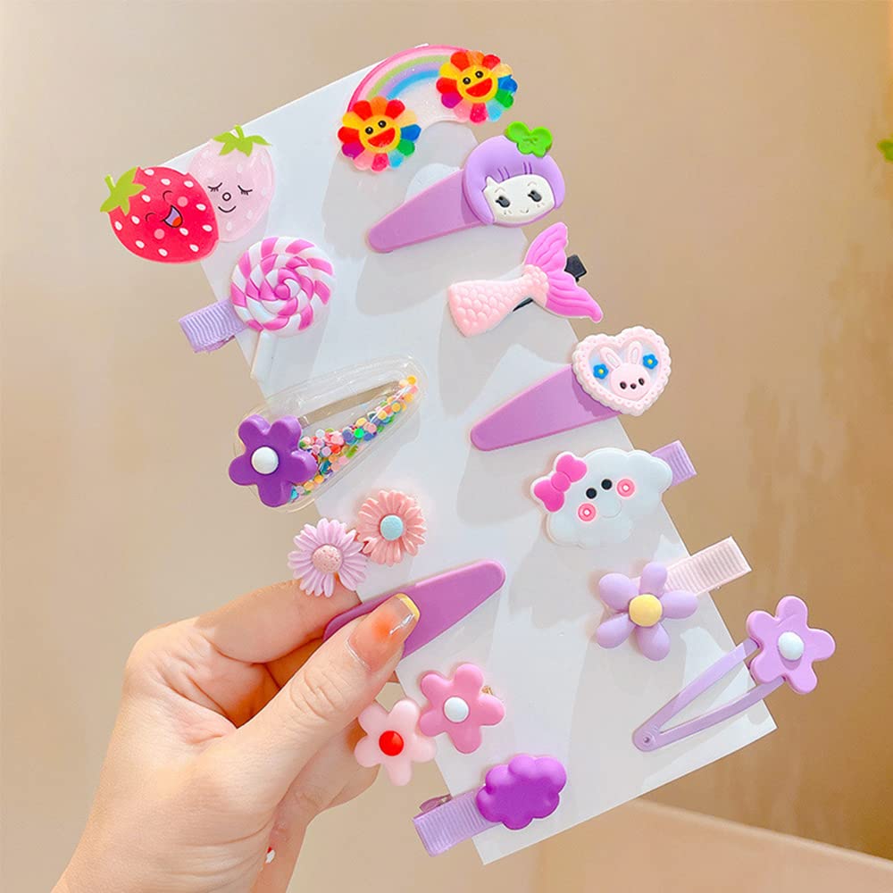Amazon.co.jp: GOCROWEEN ヘアクリップ 女の子 24点豪華セット 子供
