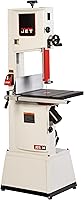 JET JWBS-14SFX-BLK 14-Inch Black Bandsaw: 1.75 HP, 13" Resaw, Precision Fence & Large Table