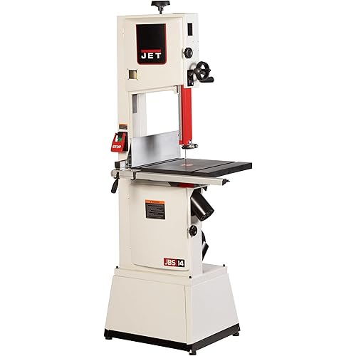 JET Black 14-Inch Woodworking Bandsaw, 1-3/4 HP, 115/230V 1Ph (Model JWBS-14SFX-BLK)