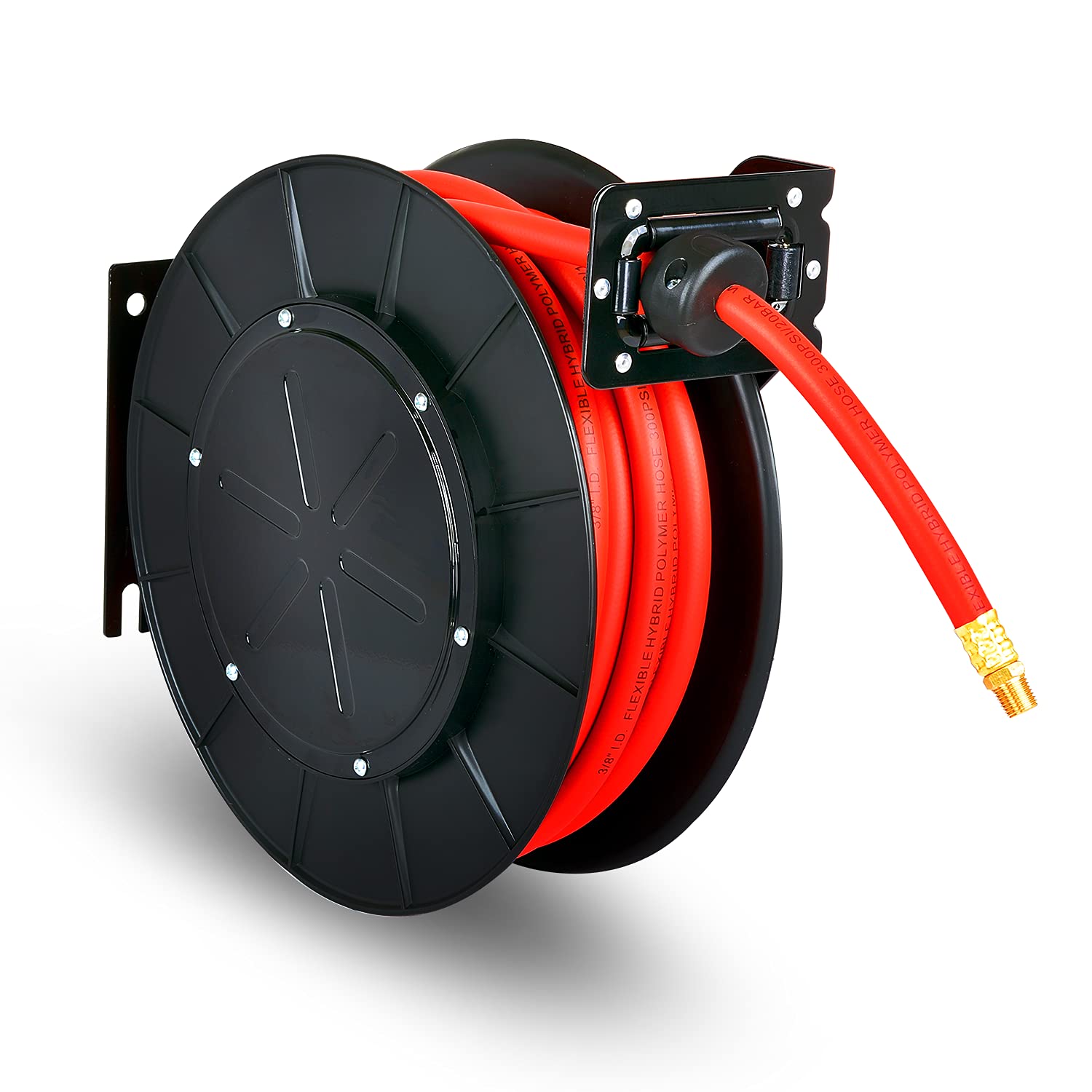 Buy ReelWorks Air Hose Reel Retractable 3 8 Inch X 50 Foot Hybrid Buy ReelWorks Air Hose Reel Retractable 3 8 Inch X 50 Foot Hybrid
