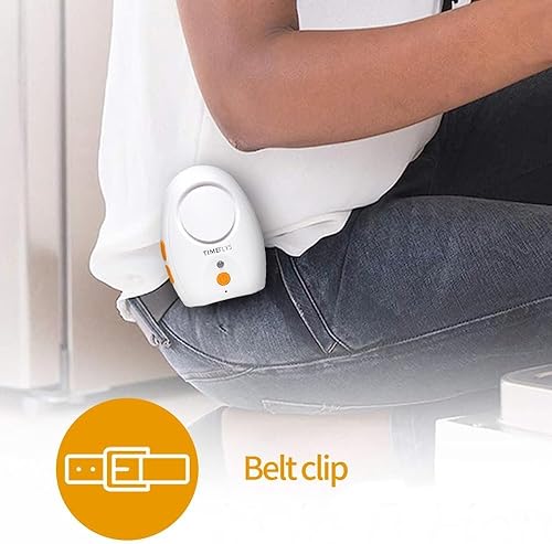 Miniatura 7 de TimeFlys Audio Baby Monitor 2024 versión actualizada Paladin, portátil, recargable, alcance extra largo de hasta 2000 pies, luz nocturna, sonido de