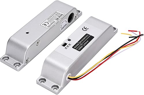 Miniatura 8 de Cerradura eléctrica del perno del descenso NINGÚN modo de falla de seguridad DC 12V cerradura electrónica de la puerta del perno para el sistema de