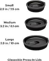 Vista 3 de Hydro Flask Closeable Press-in Lid - Accessory for Tumblers and Mugs - Insulated