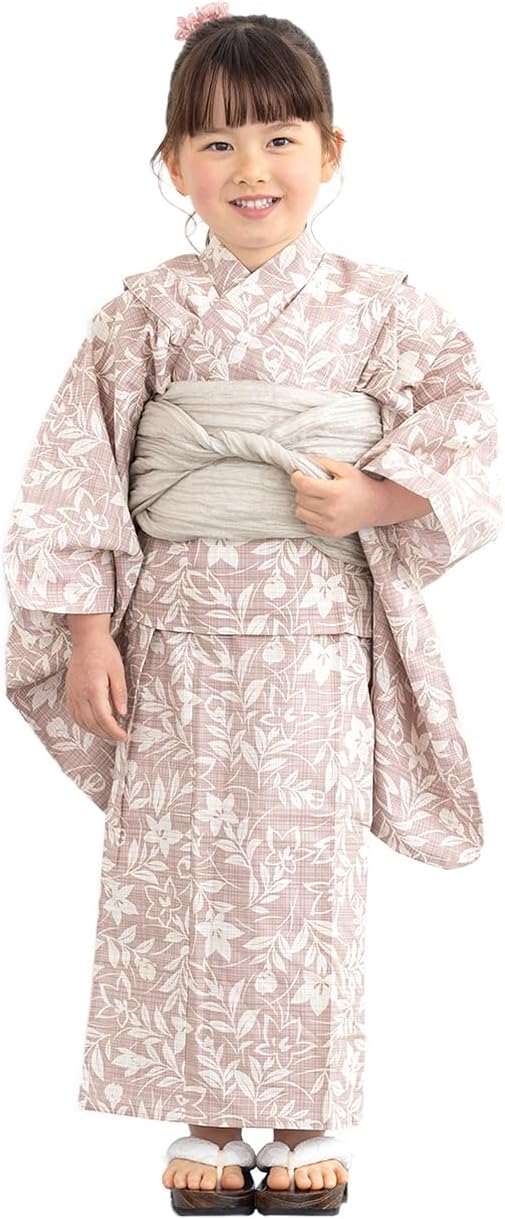 七五三 三歳 絹 着物セット 作り帯 753 赤 刺繍 絞り 鶴 子供着物 3