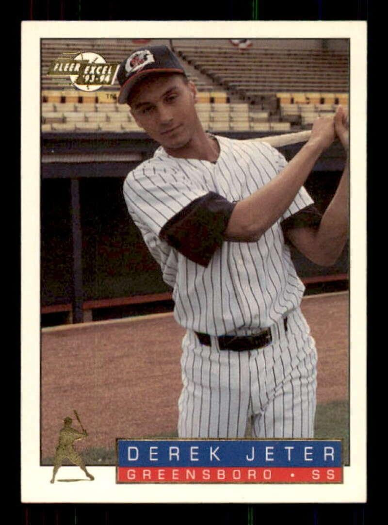 Derek Jeter Rookie Card 1993-94 Excel #106 - Baseball Slabbed Rookie Cards
