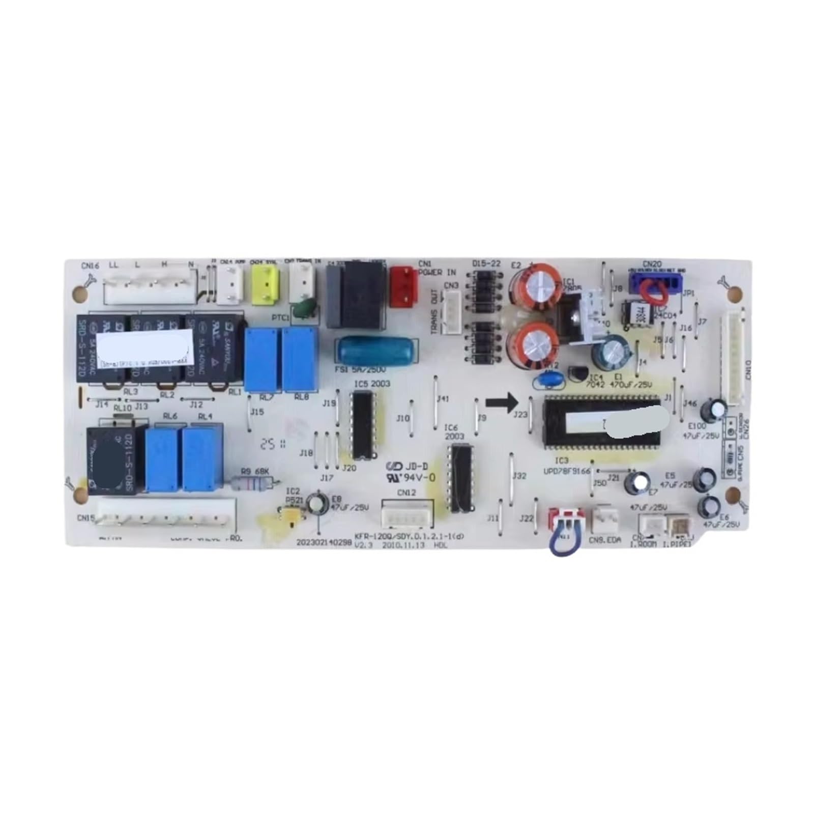 1pcs Air Conditioning Indoor Unit Main Board KFR-120Q/SDY D. 1.2 (d) Control Board Computer Board