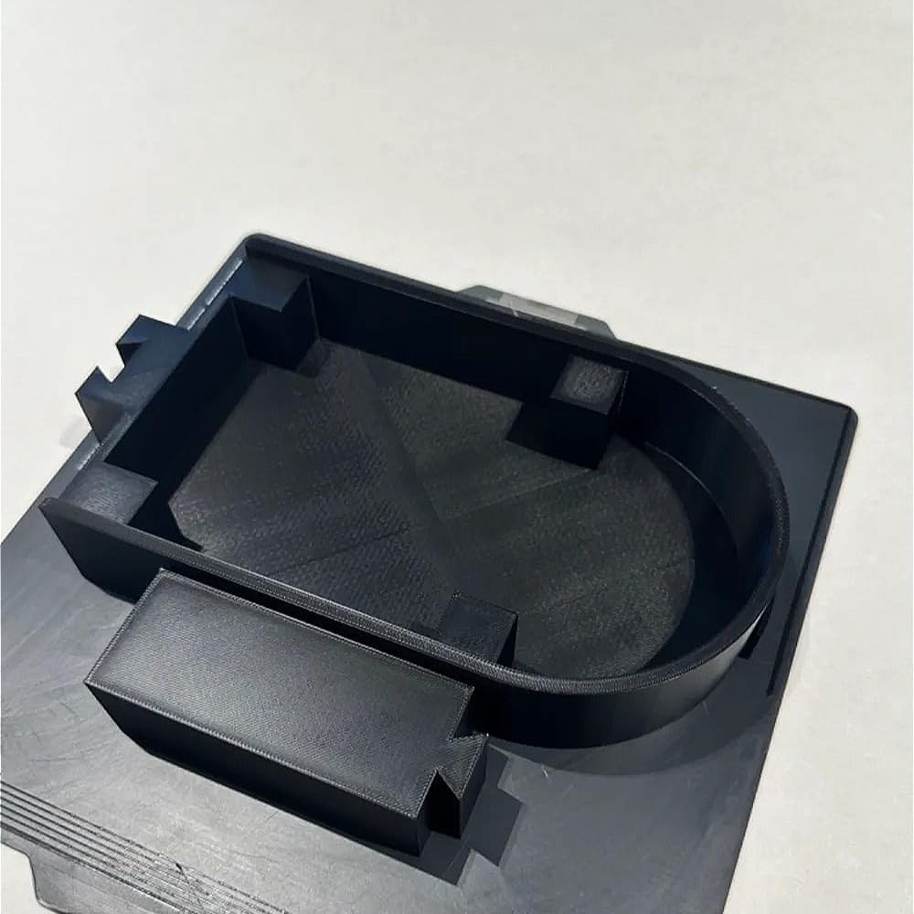 Coffee Machine Elevator Platform for Nestle Vertuo Pop, 2-Part Press-Fit Design, Regular and Iced Coffee Cup Compatible (Black)