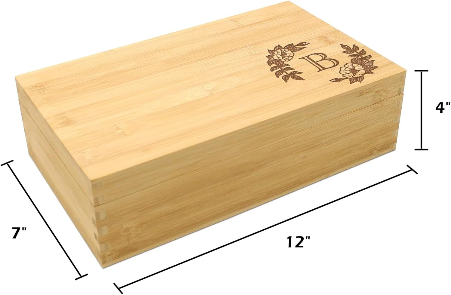 Personalized Tea Bag Storage Box (4521)