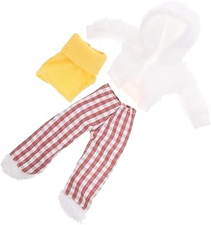 TOYANDONA 2 Conjuntos De Roupas De Boneca Elfos Vestido De Boneca 6 Polegadas Roupas De Boneca Tutu Mini Petite Saias De Boneca Boneca Saias De Princesa Boneca De Princesa Vestido