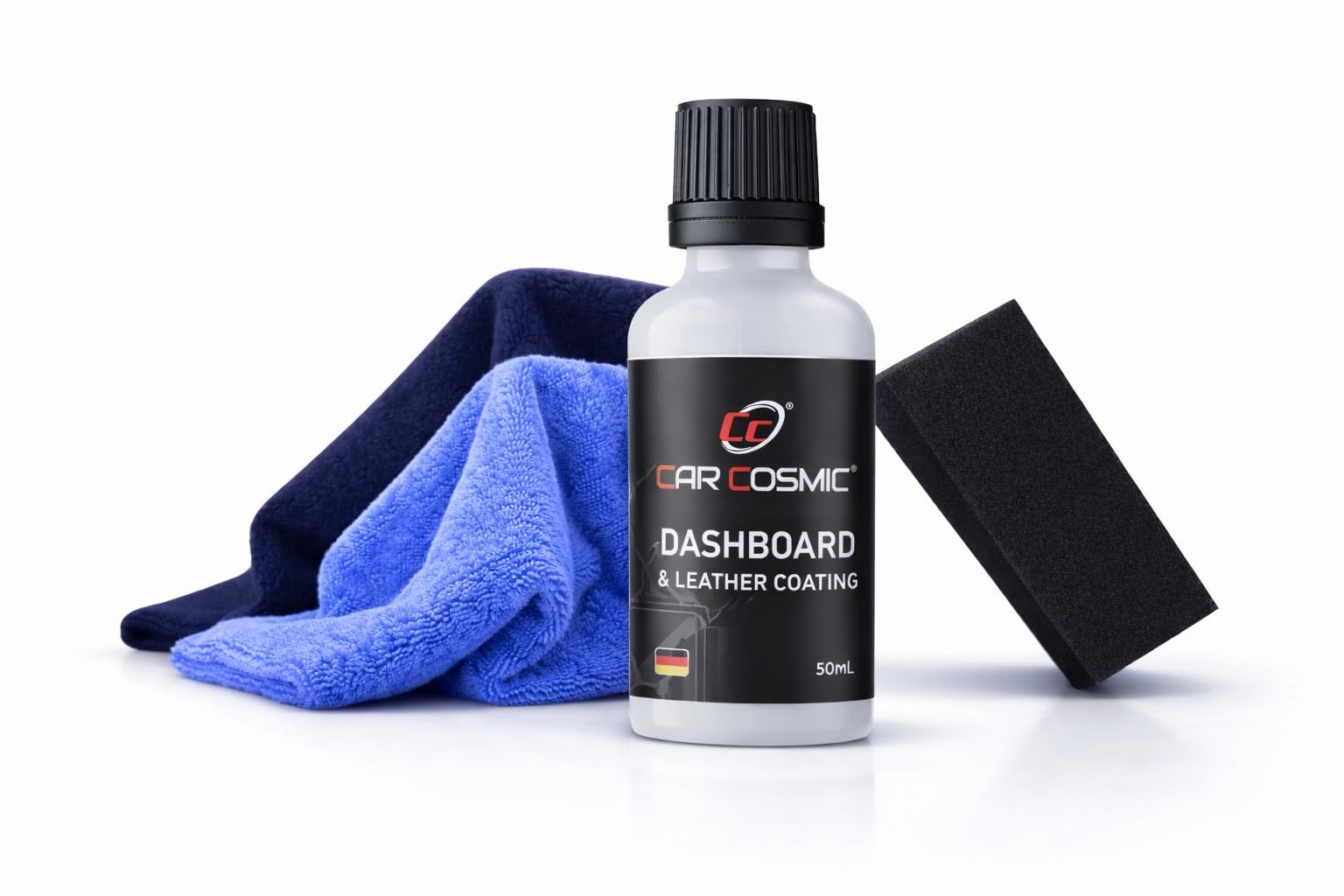 Dashboard & Leather Coating for Car Interior | 2+ Years Long-Lasting Protection | Restores Shine, UV Protection | For Dashboard, Leather Seats & Interior Panels (50 ML)-image-1