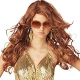 Costume Culture Women's Sultry Wig Deluxe, Natural Red, One Size