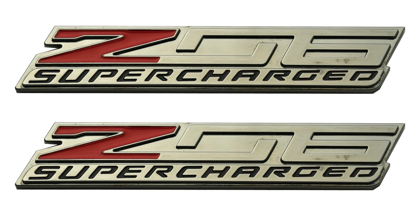 Placa Z06 3D de cobre para lucir un motor sobrecargado e imponente en tu Chevy Corvette 8
