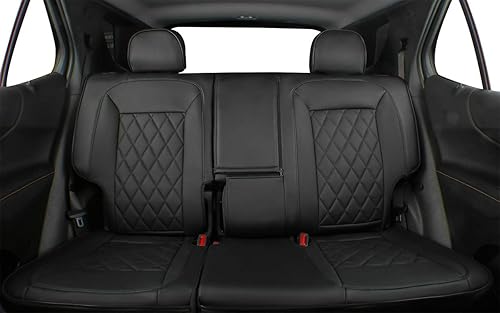 Miniatura 4 de EKR Fundas de asiento de automóvil Equinox de ajuste personalizado para Chevy Equinox Premier, LS, LT, L, RS 2018 2019 2020 2021 2022 2023, juego