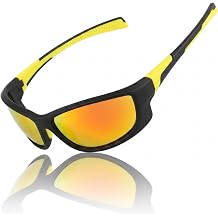 Xiyalai Polarized Sports Sunglasses for Mens and Womens Fishing, Running