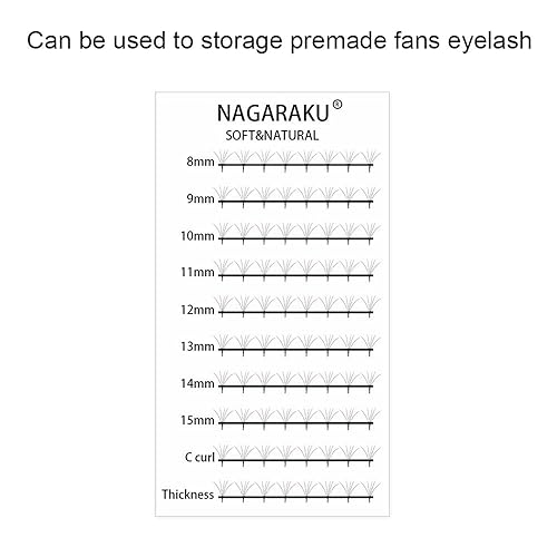 Miniatura 6 de NAGARAKU Caja de almacenamiento magnética para extensiones de pestañas, caja organizadora de pestañas postizas, 5 capas, a prueba de polvo,