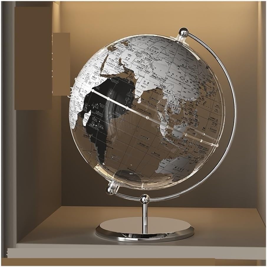 Ornaments, Globe Ornaments Entrance Study Office Desktop Modern Simple Light Luxury Art Decoration,Room Decor