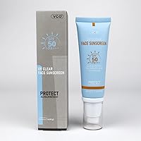 Vista 7 de VGO Protector Solar Transparente para Rostro SPF 50, Esencia Solar Hidratante Sin Sensación Pegajosa Tamaño de Viaje, Protector Solar Contra Rayos