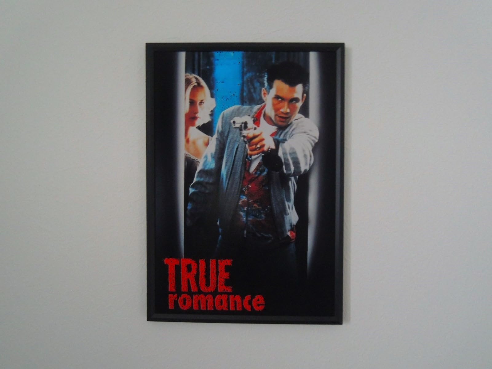 A4 額付き ポスター トゥルーロマンス True Romance ブラピ 映画