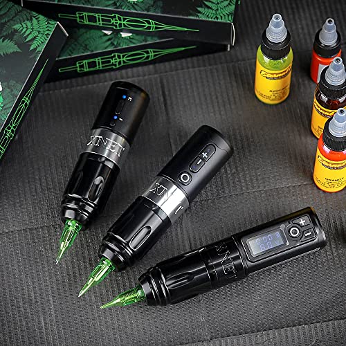 Xnet Soul Pro Rotary Tattoo Machine With Coreless Motor - Wireless Tattoo Machine Cartridge Pen With 1950Mah Battery Power Digital Lcd Display For Professionals And Beginners Tattoo Artists #TOP6
