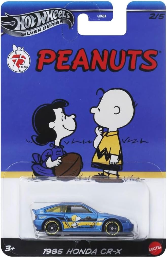 Hot Wheels Entertainment Peanuts 1985 Honda CR-X