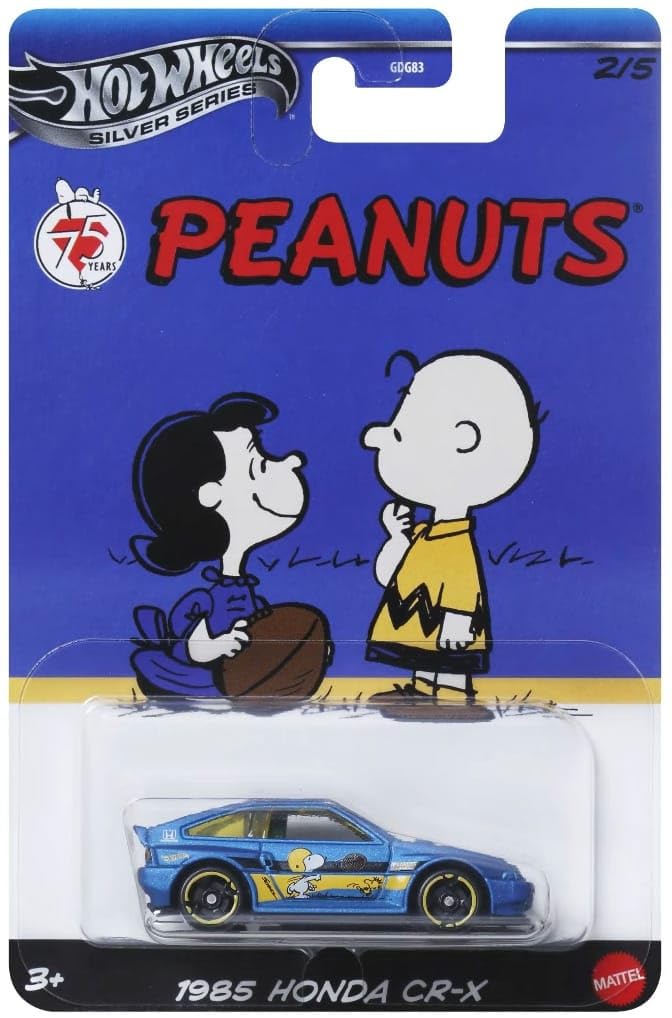 Hot Wheels Entertainment Peanuts 1985 Honda CR-X