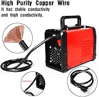 Vista 8 de Máquina de soldar, MMA 225A 110V máquina de soldador,Soldador de palo portátil IGBT Inverter Pantalla Digital LCD,Soldador de arco DIY casero,Inicio