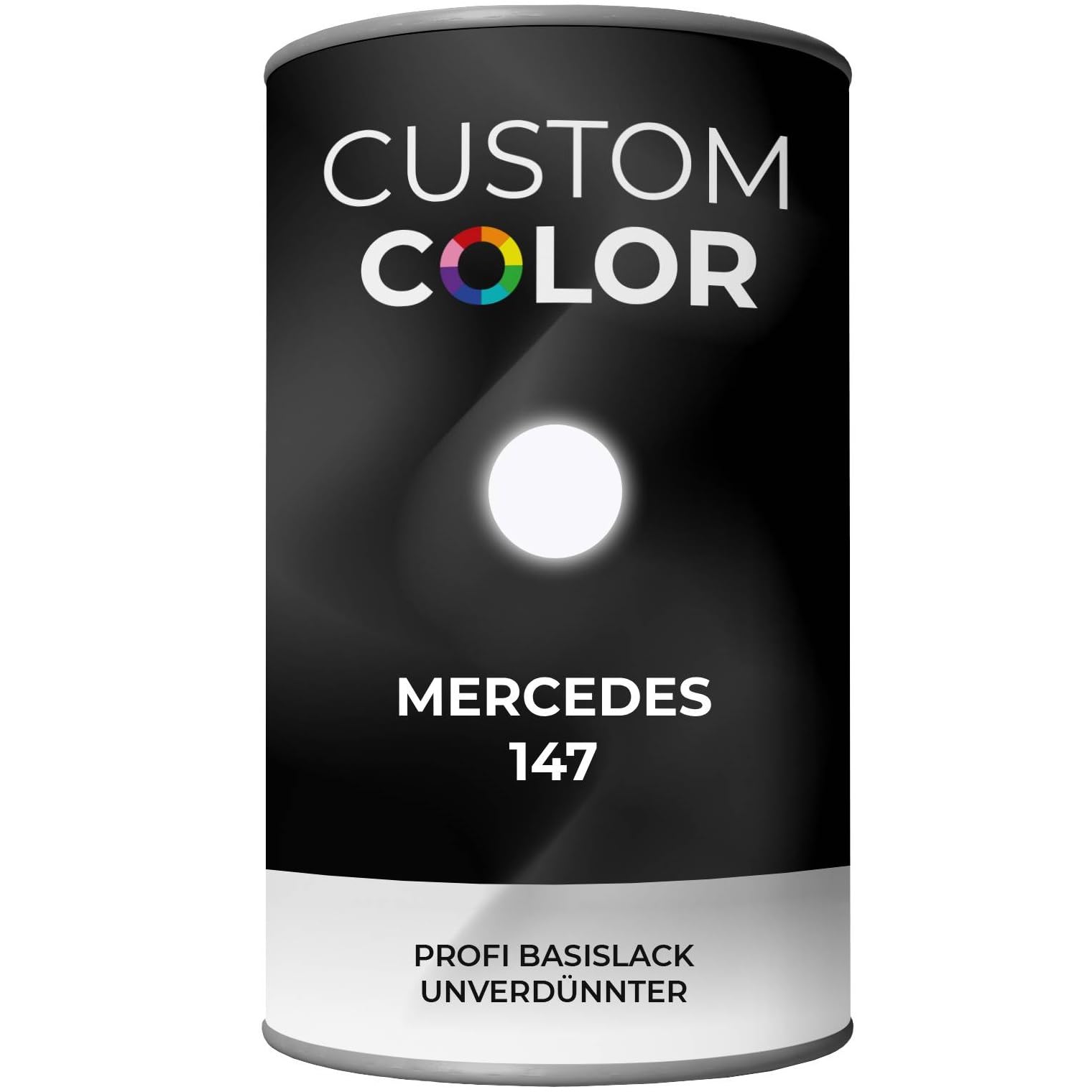 Autolack 1 Liter für MERCEDES 147 basislack unverdünnter 1:1