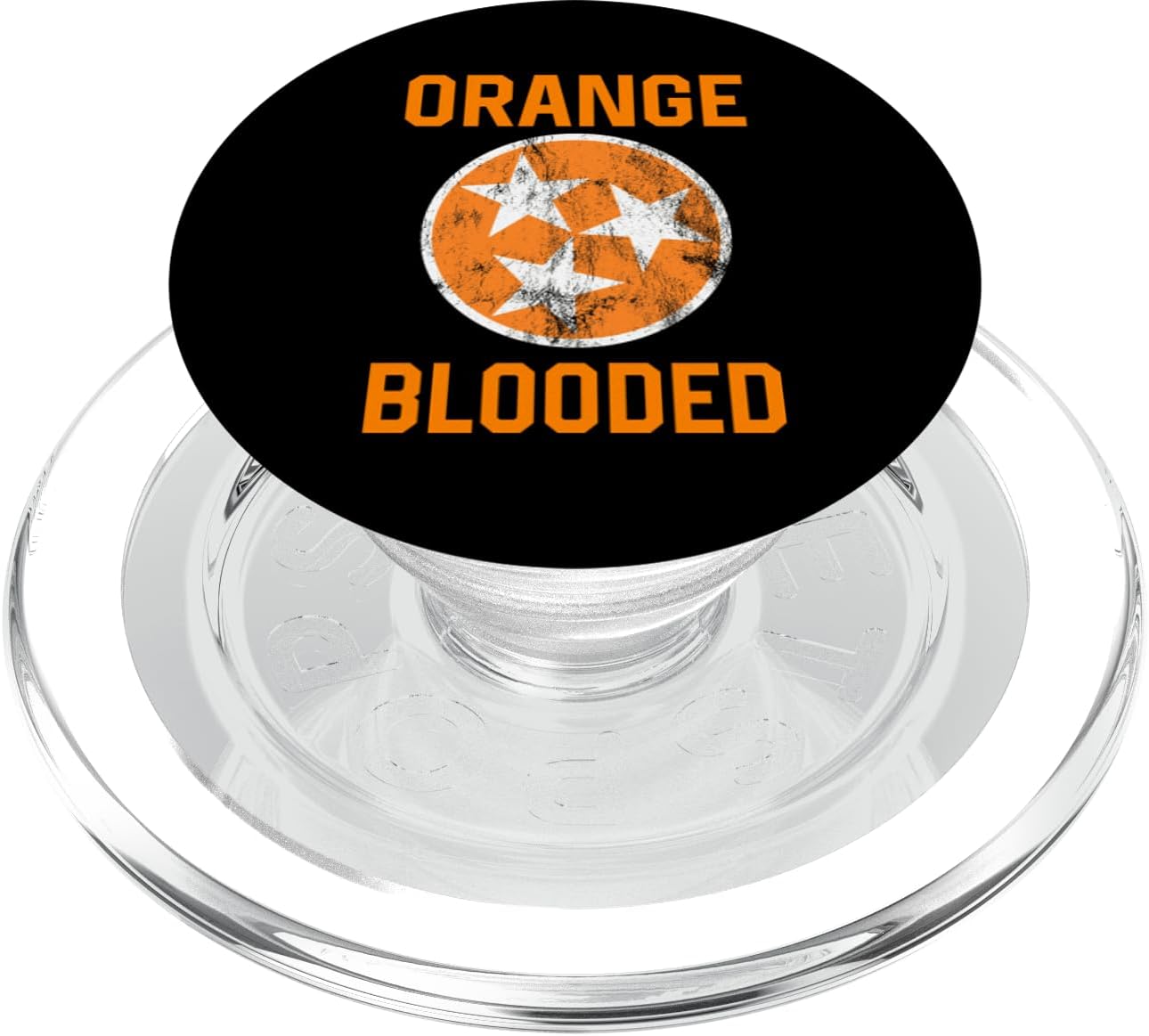 Tennessee Fan Orange Blooded Vol Sports Fan State Flag TN PopSockets PopGrip for MagSafe