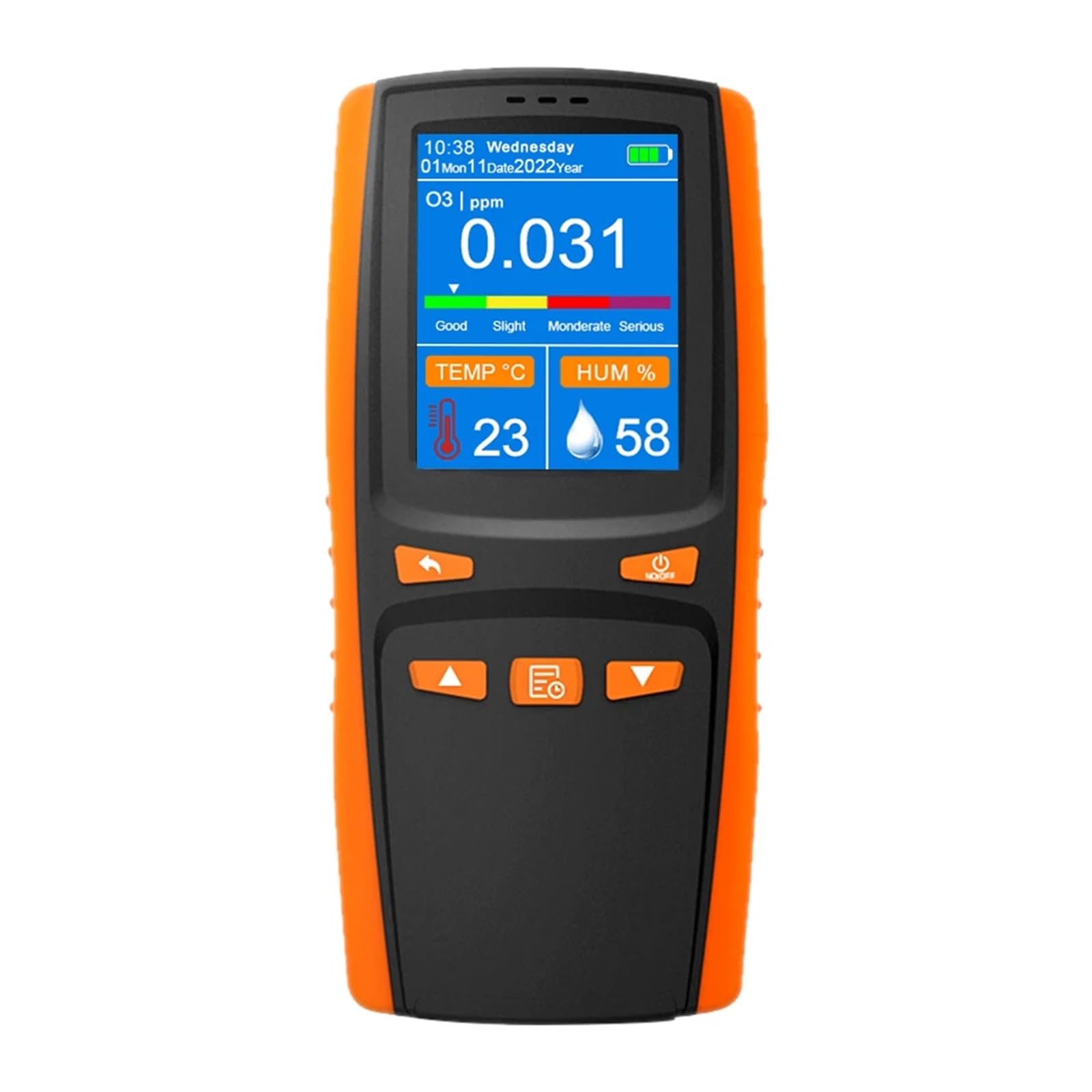 Soil Tester, DM509-O3 Portable Ozone Detector Multi-function Analyzer