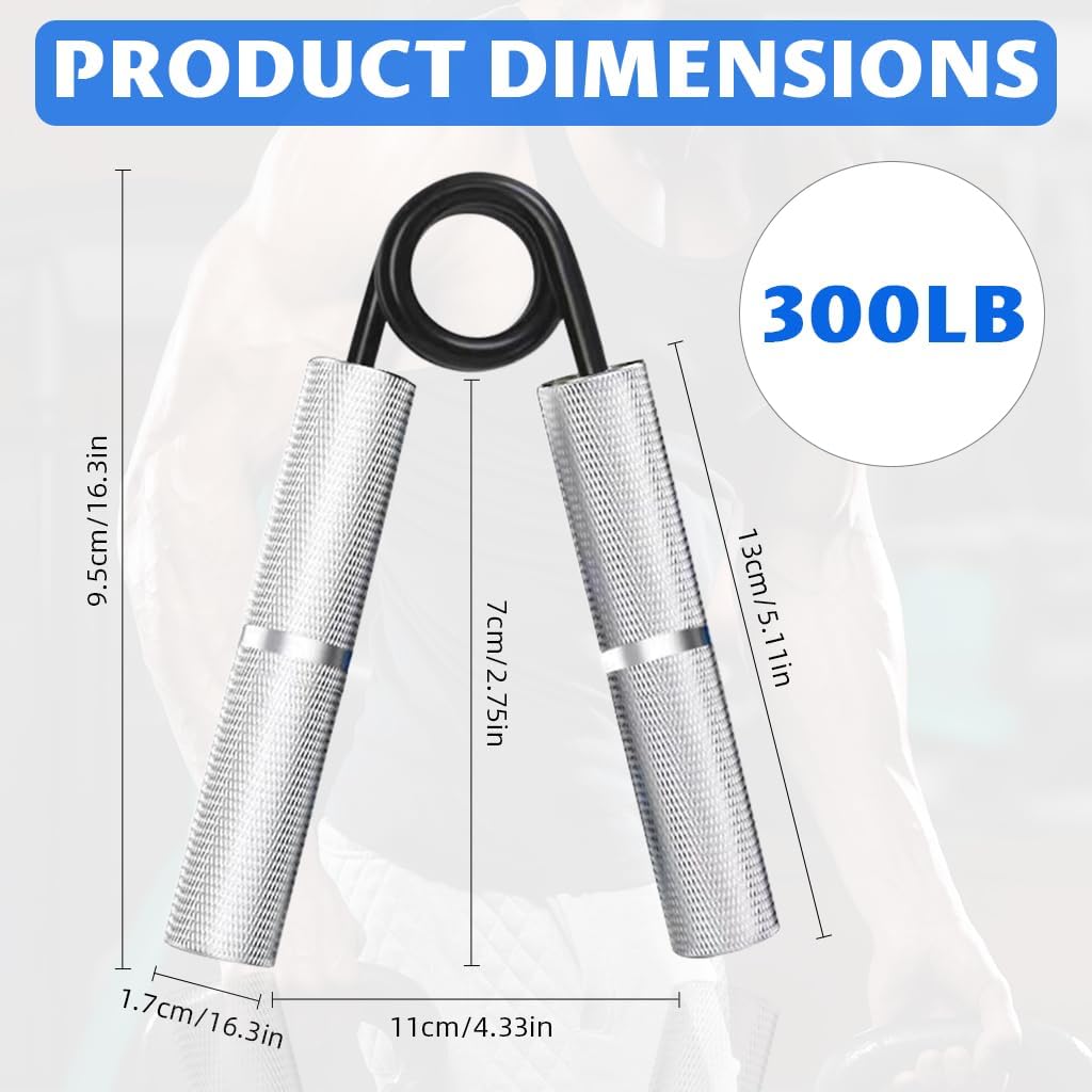 Proberos®Hand Gripper, Hand Grip Trainer For Beginners & Professionals, Finger & Forearm Strengthener For Muscle Building, Rehab & Recovery, Portable Fitness Tool
