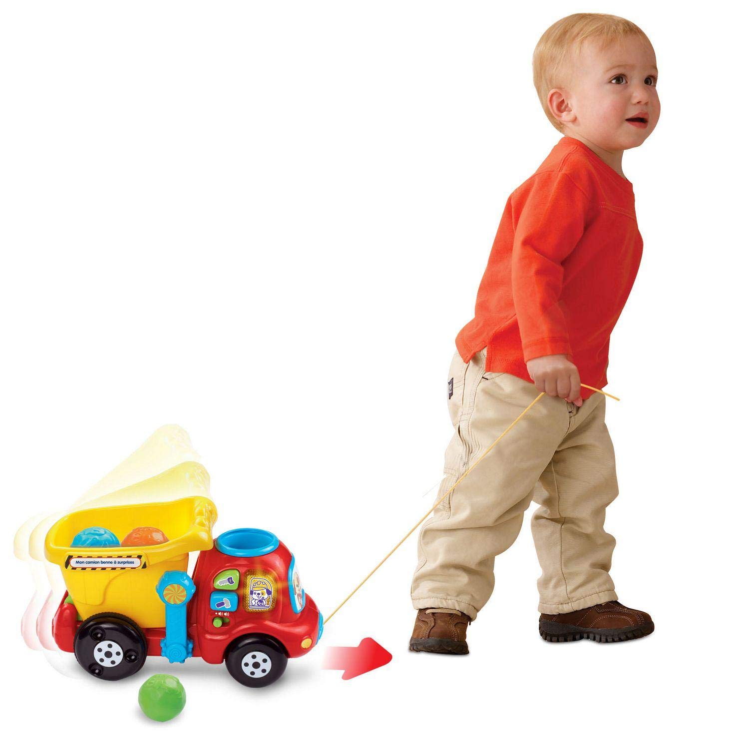 VTech - 166505 - Jouet Musical - Mon Camion Benne À Surprises