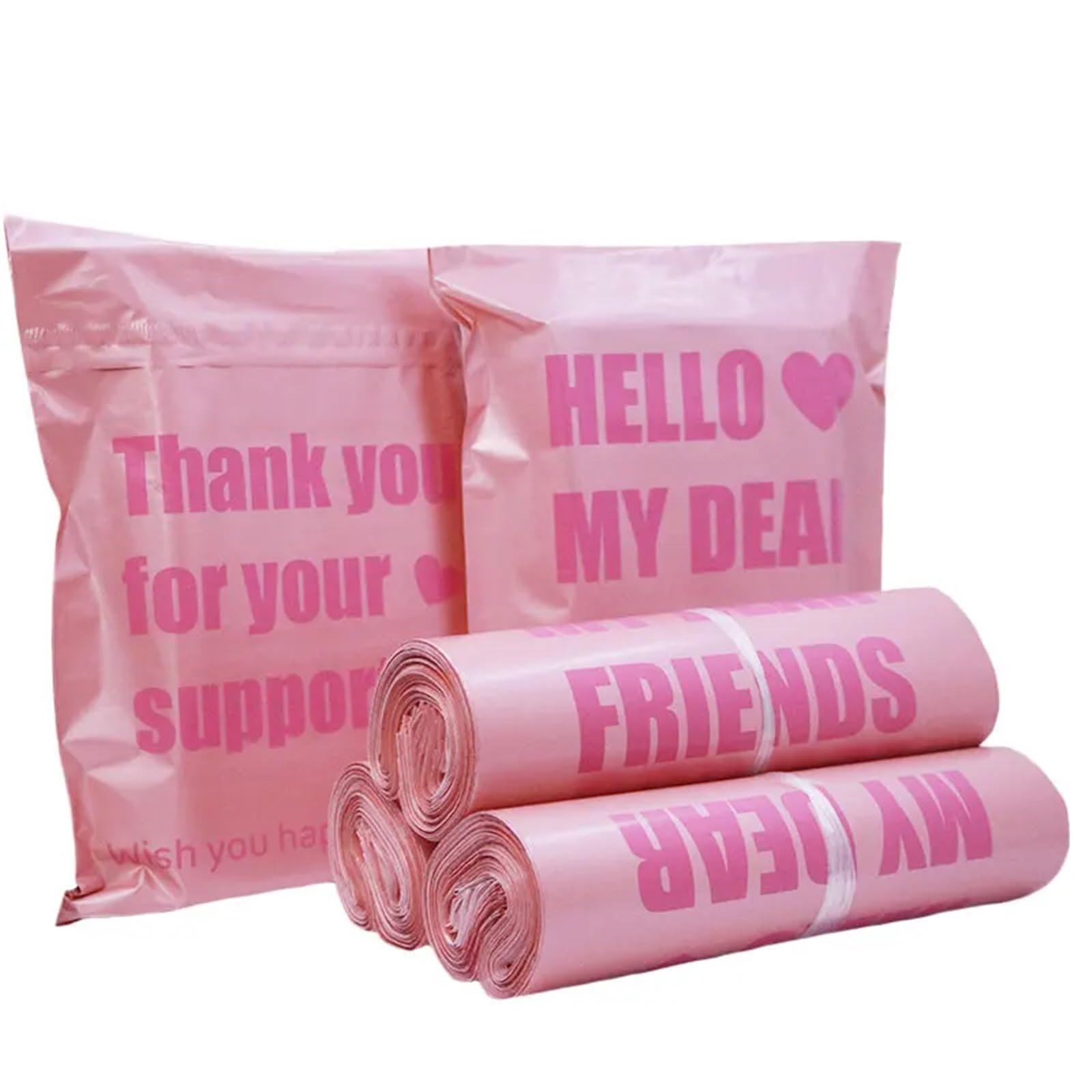 Buste Spedizione 50 pezzi di imballaggi in plastica buste for spedizioni buste for abbigliamento logistica impermeabile for corriere borse di stoccaggio in polietilene(38x52cm 50pcs)