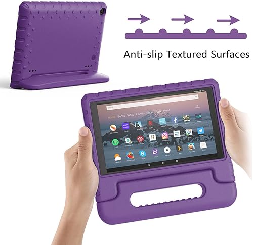 Miniatura 6 de Viahoo Funda para niños Fire HD 10 579 generación (versión 201520172019) a prueba de niños y a prueba de golpes, funda flexible y duradera de espuma