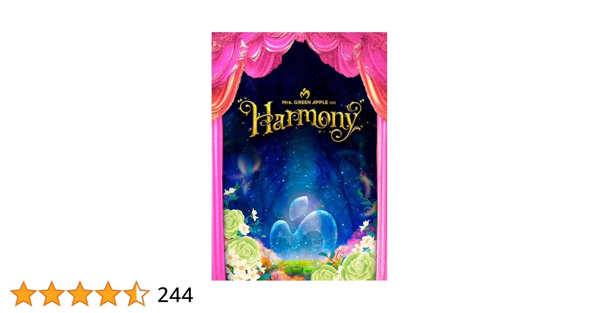 Amazon.co.jp: Mrs. GREEN APPLE on “Harmony” (2枚組) [DVD
