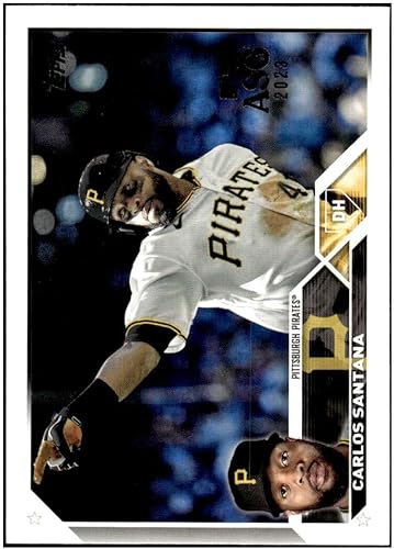Carlos Santana 2023 Topps All Star Game #572 NM+-MT+ MLB Baseball Pirates